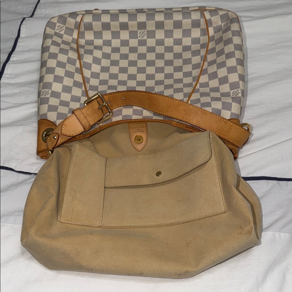 Louis Vuitton Damier Azur Galliera PM Shoulder Bag - Picture 11 of 15
